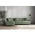 Deni Right Hand Corner Sofa - Jade, Linen