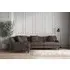 Deni Right Hand Corner Sofa - Mocha, Recycled Cotton