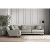 Deni Right Hand Corner Sofa - Smoke, Linen