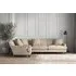 Deni Right Hand Corner Sofa - Stone, Cotton
