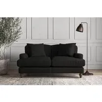 Deni Small Sofa - Charcoal, Brera Linen