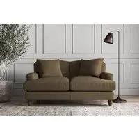 Deni Small Sofa - Chestnut, Brera Linen