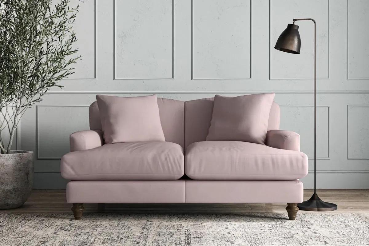 Deni Small Sofa - Lavender, Recycled Cotton