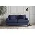 Deni Small Sofa - Navy, Recycled Cotton