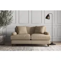 Deni Small Sofa - Pebble, Brera Linen