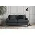 Deni Small Sofa - Thunder, Recycled Cotton