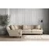 Deni Super Grand Right Hand Corner Sofa - Stone, Recycled Cotton