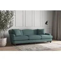 Deni Super Grand Sofa - Airforce, Recycled Cotton