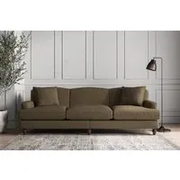 Deni Super Grand Sofa - Chestnut, Brera Linen