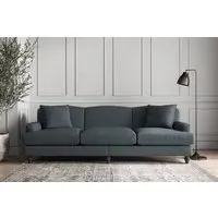 Deni Super Grand Sofa - Dusk, Brera Linen