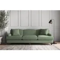 Deni Super Grand Sofa - Jade, Brera Linen