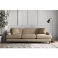 Deni Super Grand Sofa - Pebble, Brera Linen