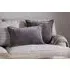 Dhara Velvet Cushion Cover - Charcoal