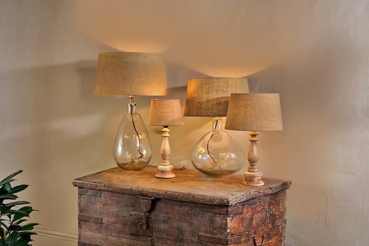 Dia Extra Large Lampshade - Natural, Jute