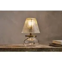Dimalai Recycled Glass Table Lamp - Clear