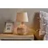 Drisana Bedside Table Lamp - Natural, Mango Wood