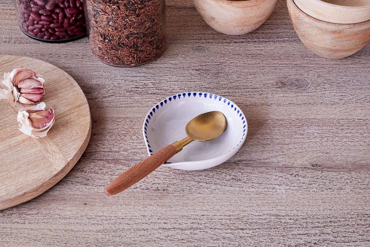 Drop Spoon Rest - Indigo image