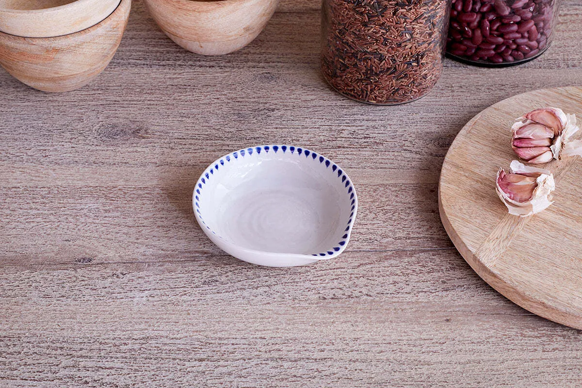 Indigo Drop Spoon Rest - Indigo, Ceramic product