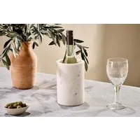 Duru Marble Wine Cooler - White alternate view