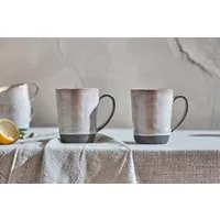 Edo Mug Set of 2 - Slate alternate view