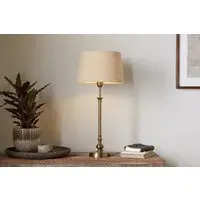 Ehadi Table Lamp - Antique Brass