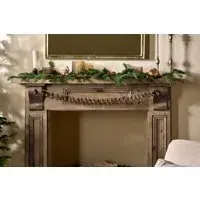 Ekiti Bauble Garland - Antique Gold, Recycled Glass