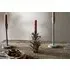 Elagalu Pine Cone Candle Holder - Aged Zinc