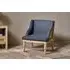 Elbu Deconstructed Armchair - Charcoal, Linen