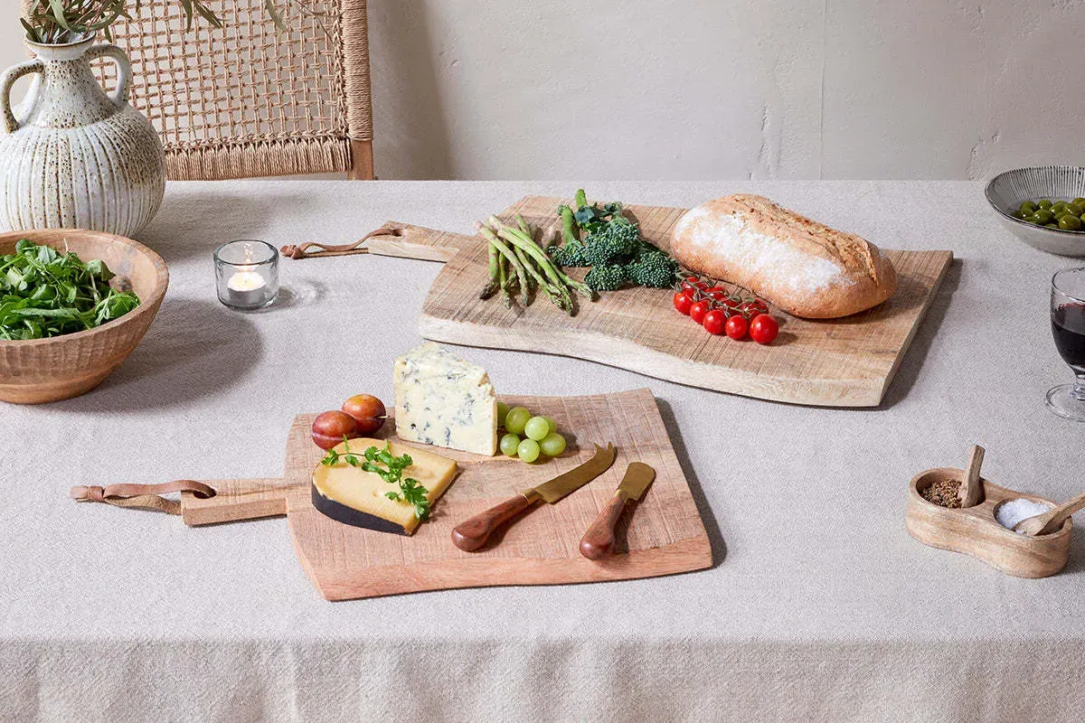 Embe Medium Serving Board - Natural, Mango Wood product
