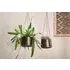 Endo Large Reclaimed Iron Hanging Planter - Black