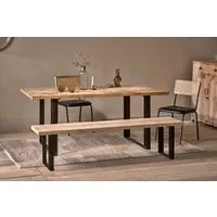 Fia Small Dining Table - Natural, Mango Wood alternate view