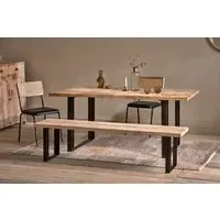 Fia Small Dining Table - Natural, Mango Wood