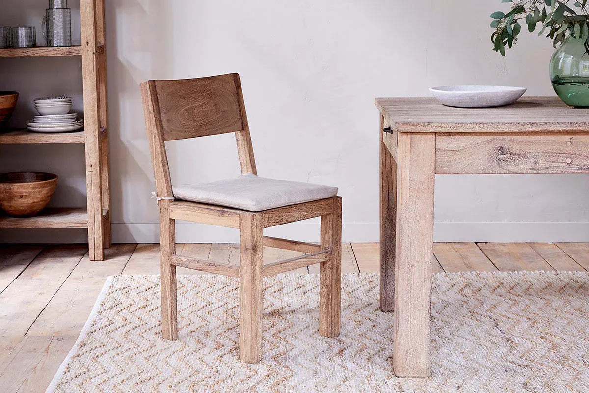 Fioni Dining Chair - Natural, Reclaimed Wood product
