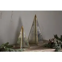 Gacha Small Standing Tree - Antique Brass, Glass by NKUKU, image 2