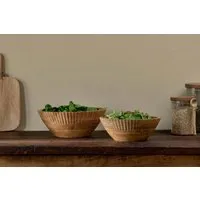 Gavivi Small Serving Bowl - Natural, Mango Wood alternate view