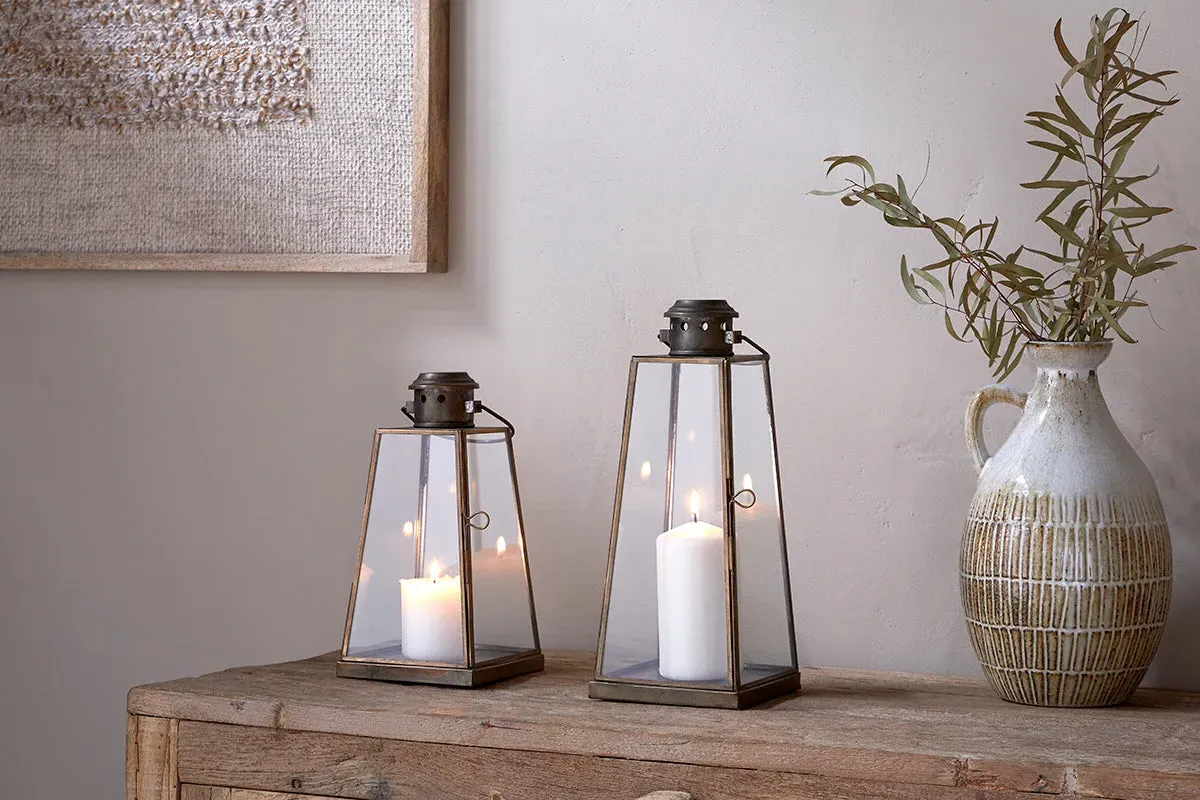 Giva Small Lantern - Antique Brass image