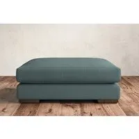 Guddu Grand Dining Footstool - Airforce, Recycled Cotton