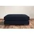 Guddu Grand Dining Footstool - Indigo, Brera Linen