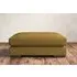 Guddu Grand Dining Footstool - Ochre, Recycled Cotton