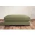 Guddu Grand Dining Footstool - Sage, Brera Linen