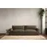 Guddu Grand Sofa - Chestnut, Brera Linen