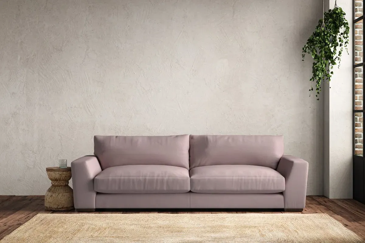 Guddu Grand Sofa - Lavender, Recycled Cotton