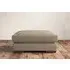 Guddu Large Dining Footstool - Pebble, Brera Linen