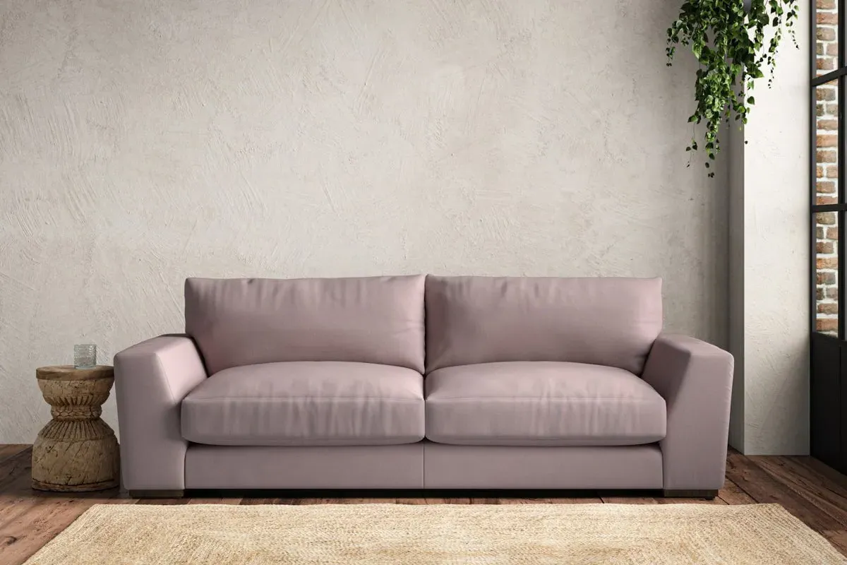 Guddu Large Sofa - Lavender, Recycled Cotton