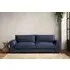 Guddu Large Sofa - Navy, Recycled Cotton