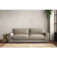 Guddu Large Sofa - Stone, Recycled Cotton