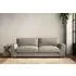 Guddu Large Sofa - Stone, Recycled Cotton