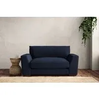 Guddu Love Seat - Indigo, Brera Linen