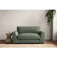 Guddu Love Seat - Jade, Brera Linen