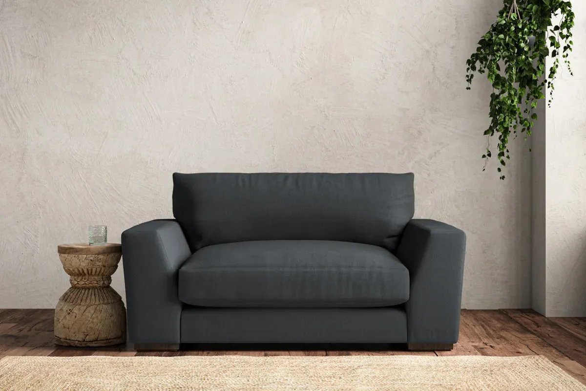 Guddu Love Seat - Thunder, Recycled Cotton